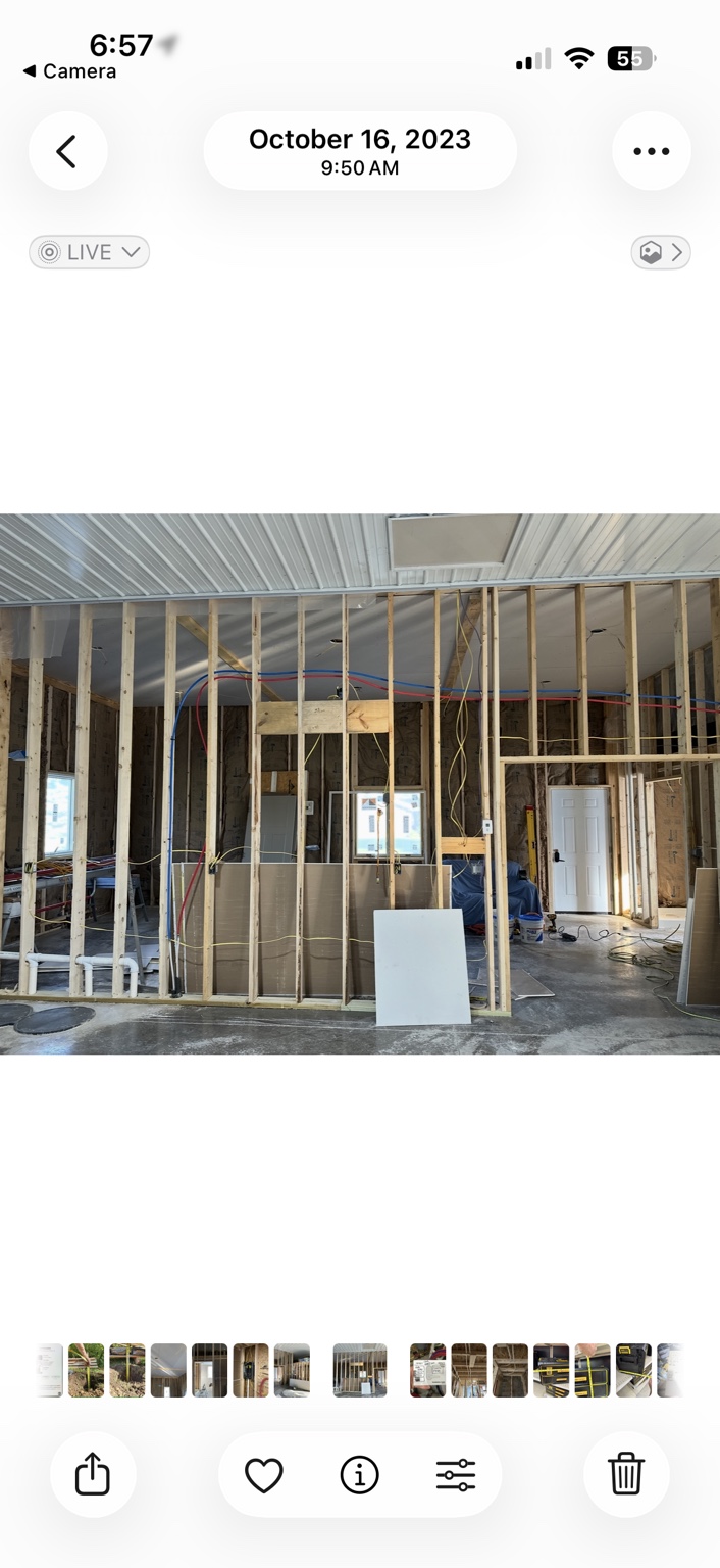 Interior framing